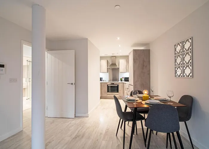 Apartamento 2br River View Dock L Free Parking Leeds (West Yorkshire)